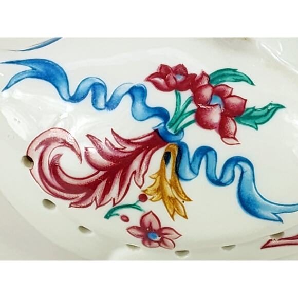 Elizabeth Arden Sachet Pomander Potpourri Holder Bird Shaped 4" Porcelain 90's - Picture 9 of 16